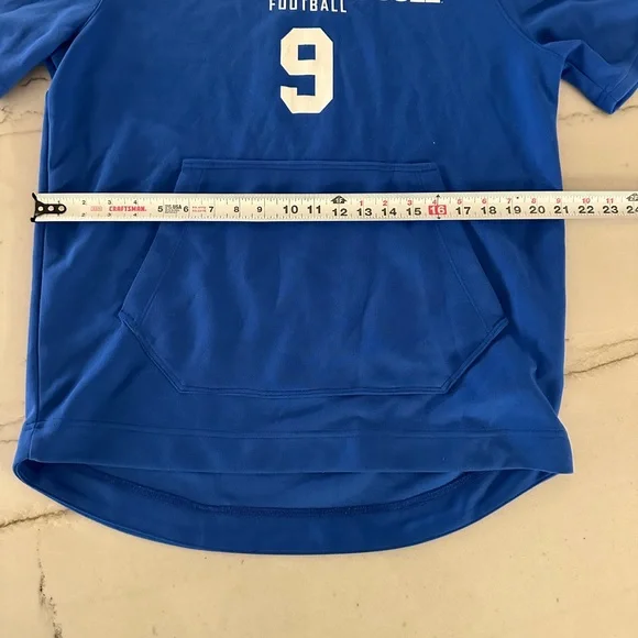 Nike Middle Tennessee State University TEAM ISSUED #9 Blue Raiders M Hoodie - Picture 6 of 6